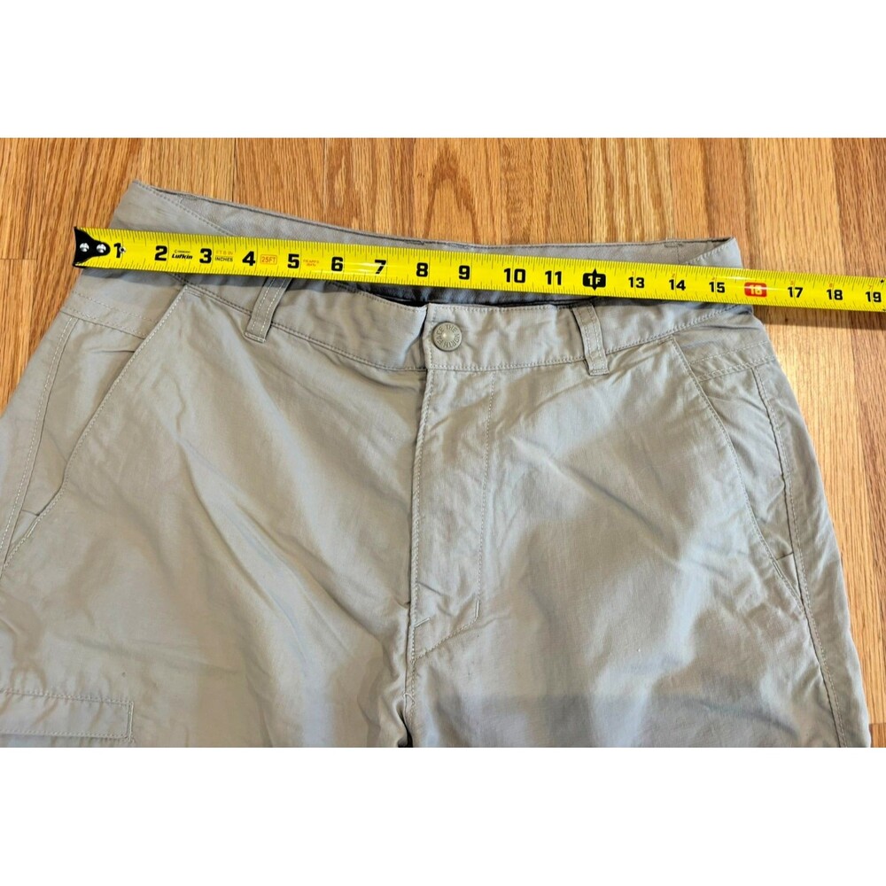 THE NORTH FACE Shorts Men's Size 32 Tan Khaki Nylon Cargo Hiking Outdoor Pockets - Picture 3 of 8